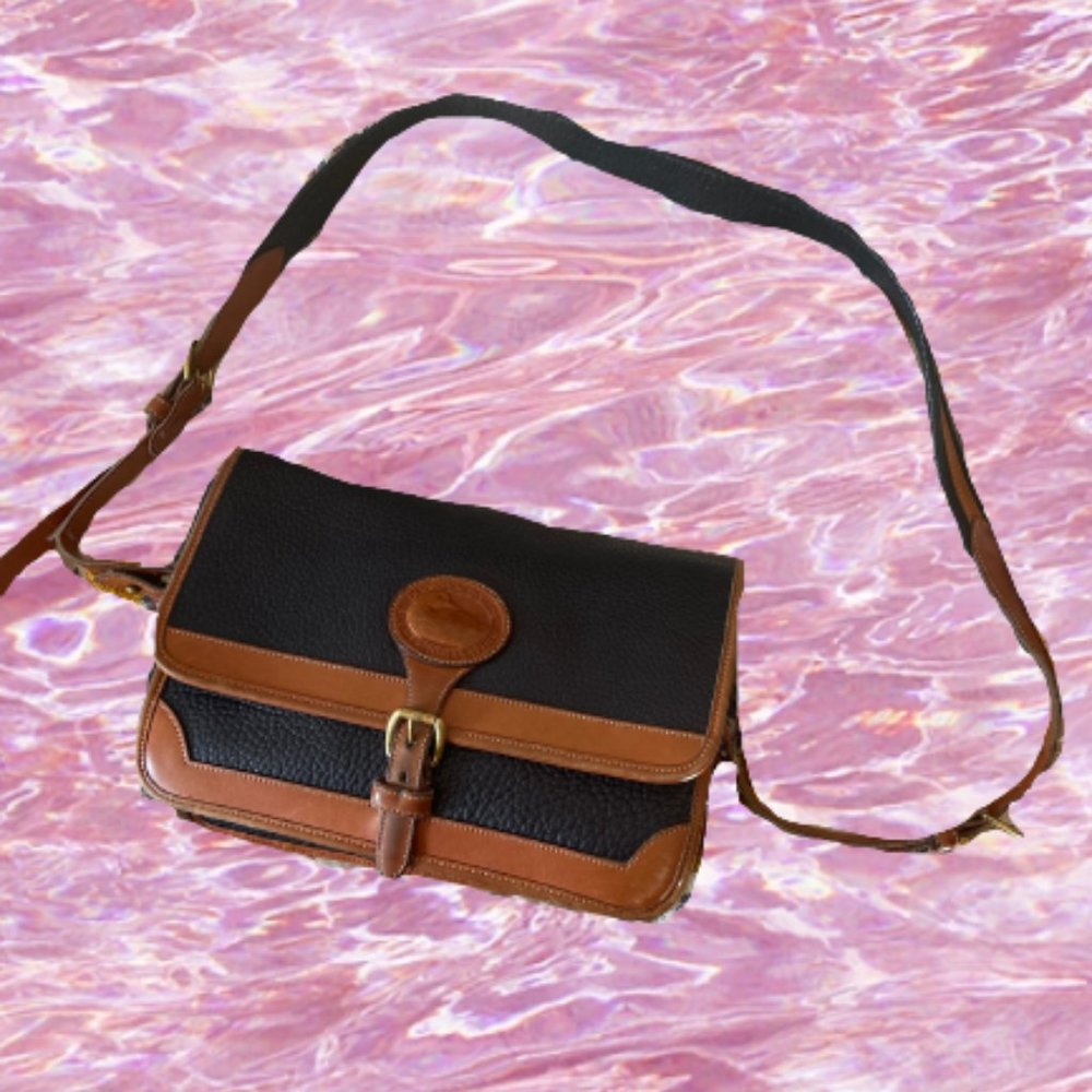 DOONEY & BOURKE Vintage Surrey Leather Crossbody Bag